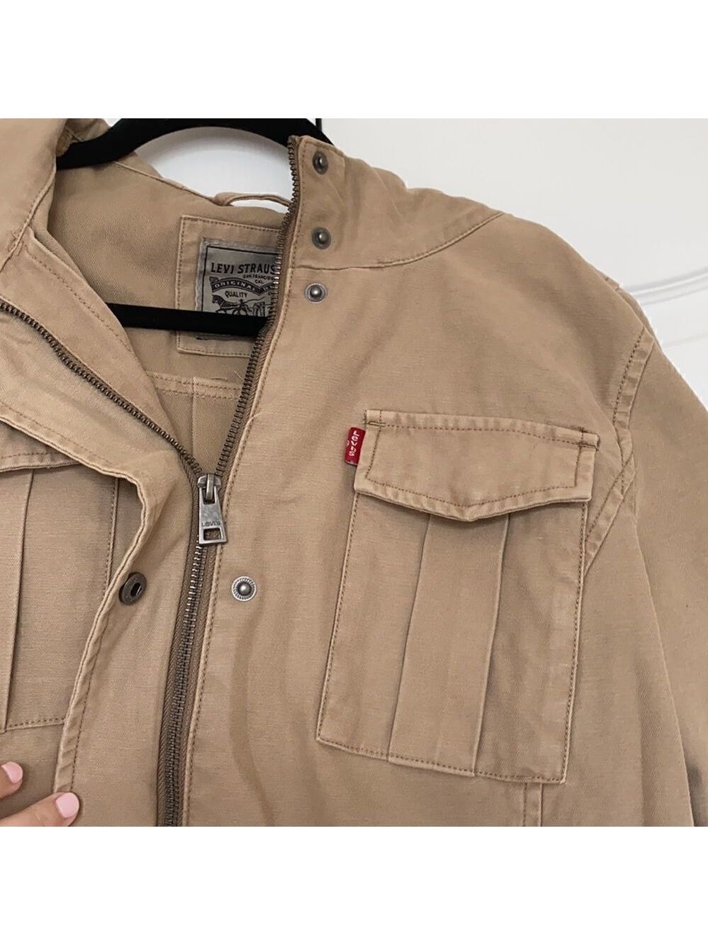 LEVI'S Hooded Cropped Jacket - Picture 5 of 7